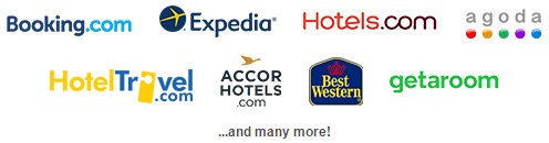 Picture of travel website logos